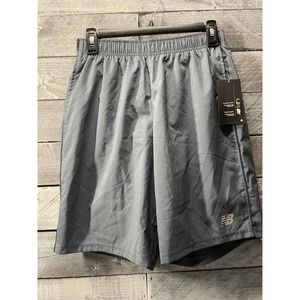 New‎ Balance NB Dry Running Gym Shorts Blue Men Size S